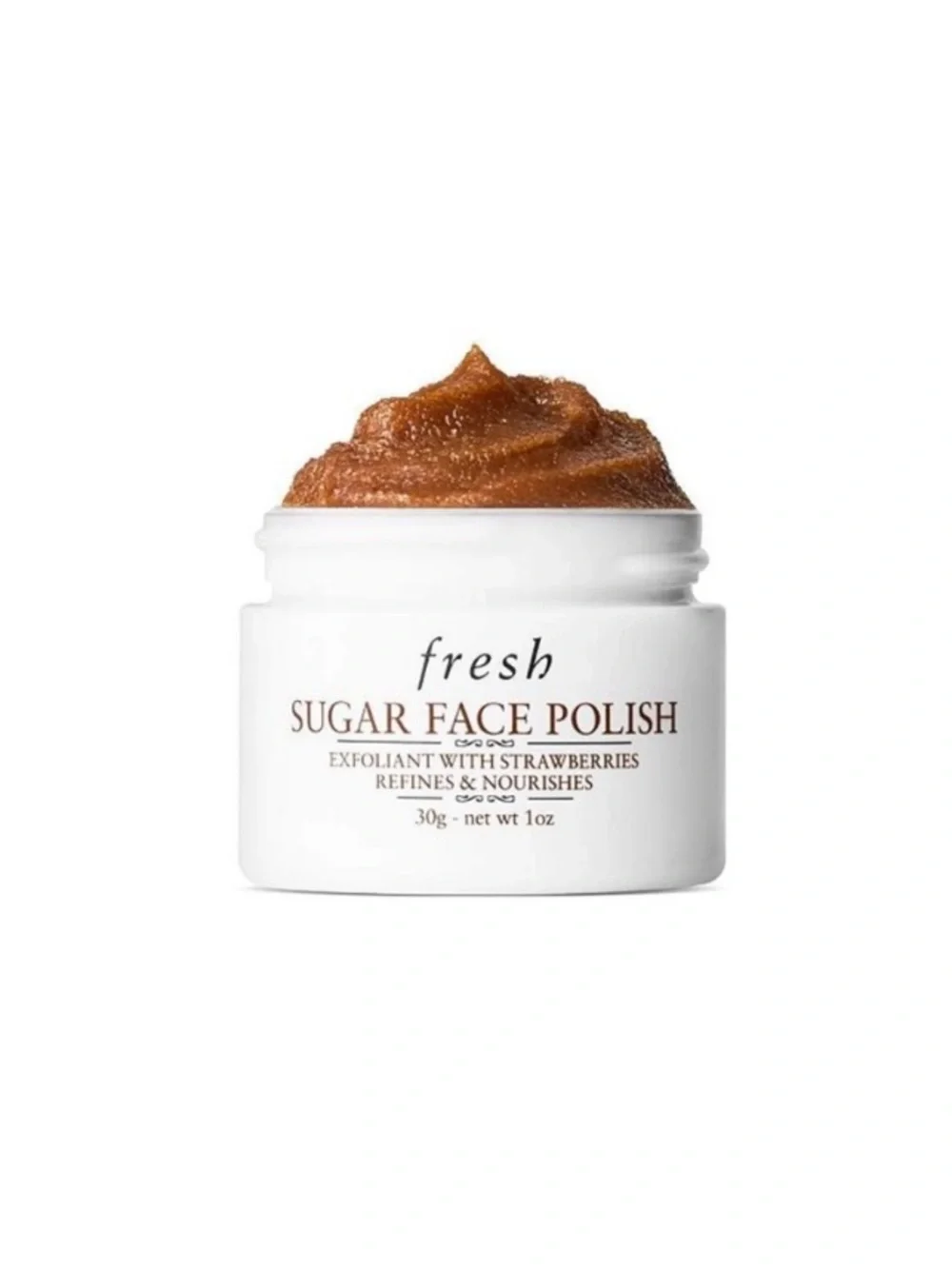 Fresh New Sugar Face Polish Exfoliant 1oz Size Unsealed